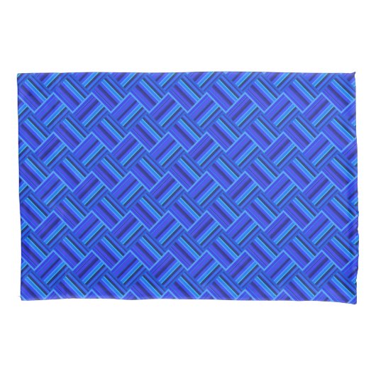 Housse D'oreillers Blue stripes (devant)
