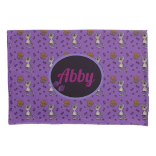 Housse D'oreillers Blueberry Muffin Bloop Cat Motif Pilote