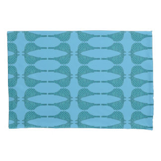 Housse D'oreillers Bluebird rayé