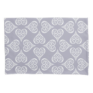 Housse D'oreillers Boho Damask Heart