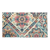 Housse D'oreillers BOHO motif Pair King Taille (Dos-gauche)