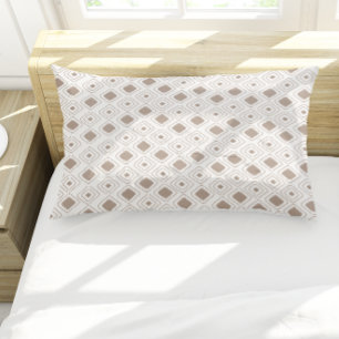 Housse D'oreillers Boho Soft Neutral Tribal Motif Aztèque géométrique