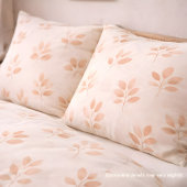 Housse D'oreillers Boho Terracotta Leaf Botanical Pattern Pillowcase