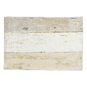 Housse D'oreillers Bois rustique et coussin de lettre coque (Dos)