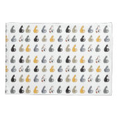 Housse D'oreillers Bol Kitty Cats (Dos)