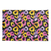 Housse D'oreillers Bold Leopard Poster de animal Retro Glam Chic (Dos)