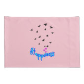 Housse D'oreillers Bonheur (Dos-Droit)