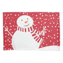 bonhomme de neige contemporain moderne d'hiver
