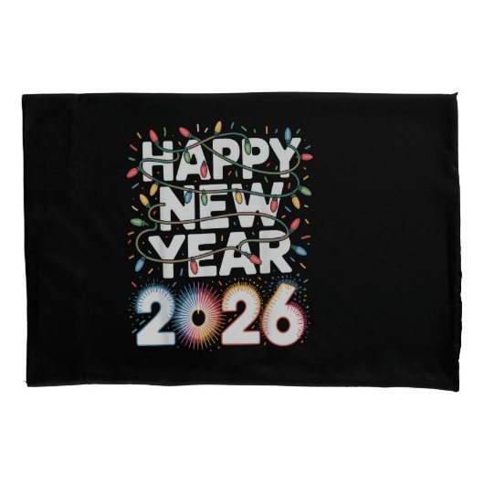 Housse D'oreillers Bonne année 2026 (devant)