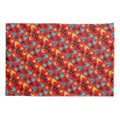 Housse D'oreillers Boomerangs rétro (Dos)