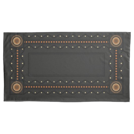 Housse D'oreillers Bouchero étrusque "Portail de rêve" Standard (devant)