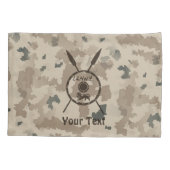 Housse D'oreillers Bouclier Maccabee du désert et oreilles (Dos)