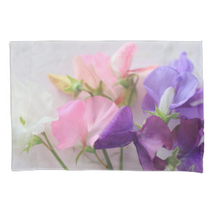 Housse D'oreillers Bouquet de pois doux
