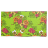Housse D'oreillers Bouquet tropical (devant-gauche)