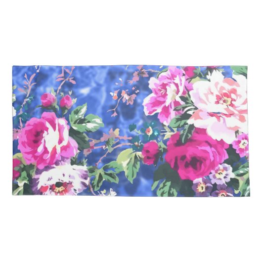 Housse D'oreillers Bouquets avec roses (Dos)