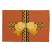 Housse D'oreillers Bow d'or (Dos)