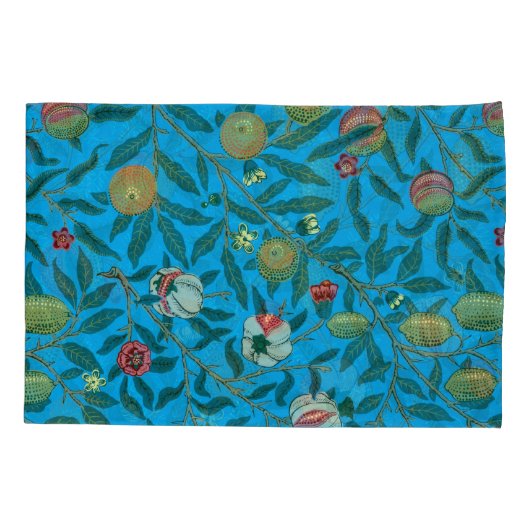 Housse D'oreillers Branches avec grenades par William Morris (Dos)