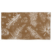 Housse D'oreillers Branches et pin 3 (devant)