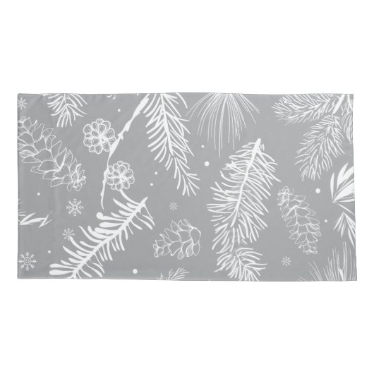 Housse D'oreillers Branches et pin 4 (Dos)