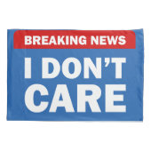 Housse D'oreillers Breaking News (Dos)