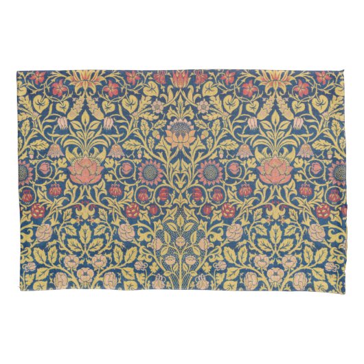 Housse D'oreillers Bright Violet and Columbine (par William Morris) (devant-gauche)