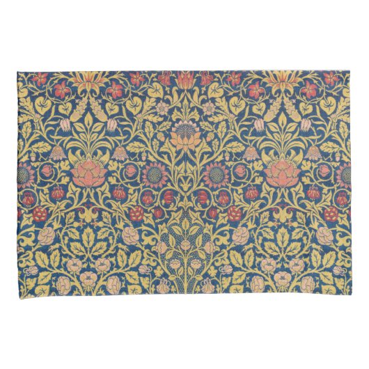 Housse D'oreillers Bright Violet and Columbine (par William Morris) (devant-Droit)