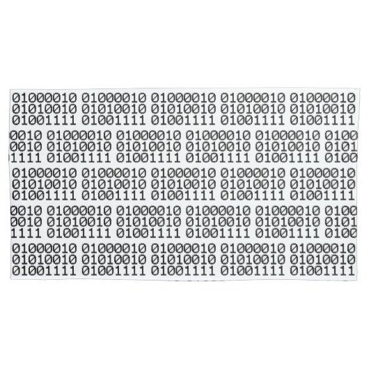 HOUSSE D'OREILLERS BRO BINAIRE (devant-gauche)