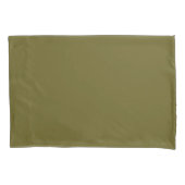 Housse D'oreillers bronze antique (uni) (devant-gauche)