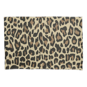 Housse D'oreillers Brown léopard cheetah poster de animal coque couss