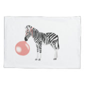 Housse D'oreillers Buble Gum Zebra Blowbble (Dos)