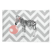 Housse D'oreillers Buble Gum Zebra Blowbble (Dos)