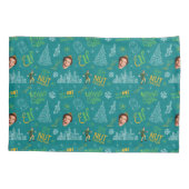 Housse D'oreillers Buddy le Motif de devis Turquoise Elf (Dos)