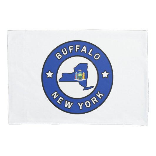 Housse D'oreillers Buffalo New York (devant)