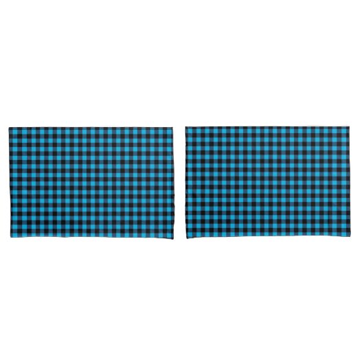 Housse D'oreillers Buffalo Plaid Pillowcase Pair (devant-Set)