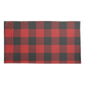 Housse D'oreillers Buffalo rouge abattu (Dos-gauche)