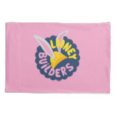 Housse D'oreillers BUGS BUNNY BUILDERS™| Hard Hat Scalloped Logo (Dos)