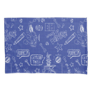 Housse D'oreillers BUGS BUNNY BUILDERS™ Motif de plan de croquis