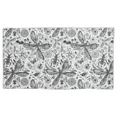 Housse D'oreillers Bugs de Doodle sur bleu foncé (devant-gauche)