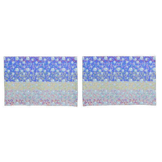 Housse D'oreillers Bulles (devant-Set)