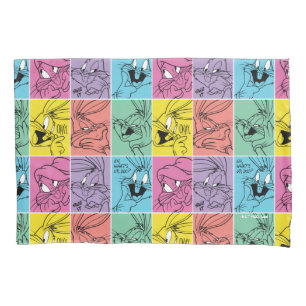 Housse D'oreillers BUNNY™ - Expressions de blocs de couleur