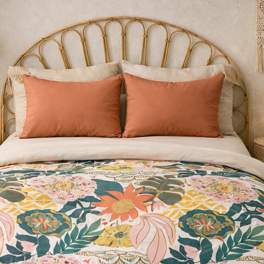 Housse D'oreillers Burnt Terracotta Orange