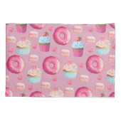 Housse D'oreillers Butées toriques, petits gâteaux, et sucreries (Dos)