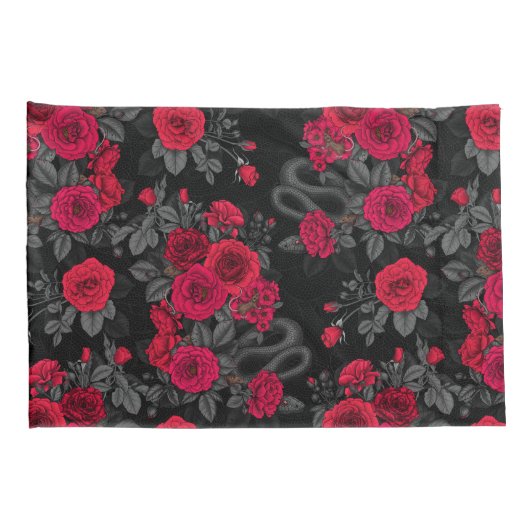 Housse D'oreillers Caché en rose (Dos-Droit)