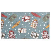 Housse D'oreillers Cadeaux de Noël motif (devant-gauche)