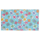 Housse D'oreillers Cadeaux de Noël motif (devant-gauche)