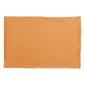 Housse D'oreillers Cadmium orange (solid color)  (Dos-gauche)