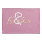 Housse D'oreillers Café et livres Jeu de Pillowcase (Dos-gauche)