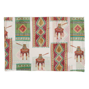 Housse D'oreillers Café Istanbul Tapis : Motif Vintage
