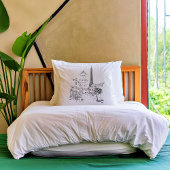 Housse D'oreillers Café Paris