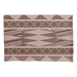 Housse D'oreillers Caisse aztèque tribale de coussin de motif de